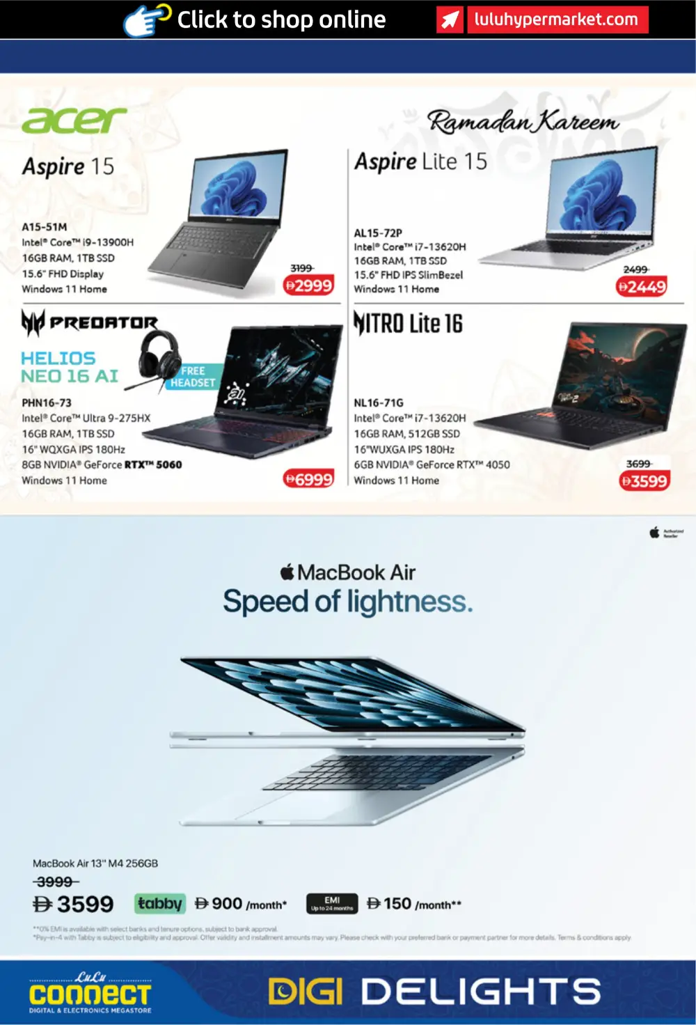 Ramadan Tech Deals & Electronics Offers UAE 2026