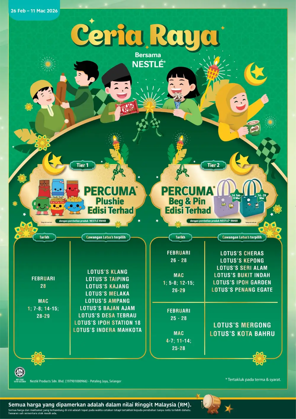 Raya 2026 Grocery & Kitchenware Offers | Weekly Promotion