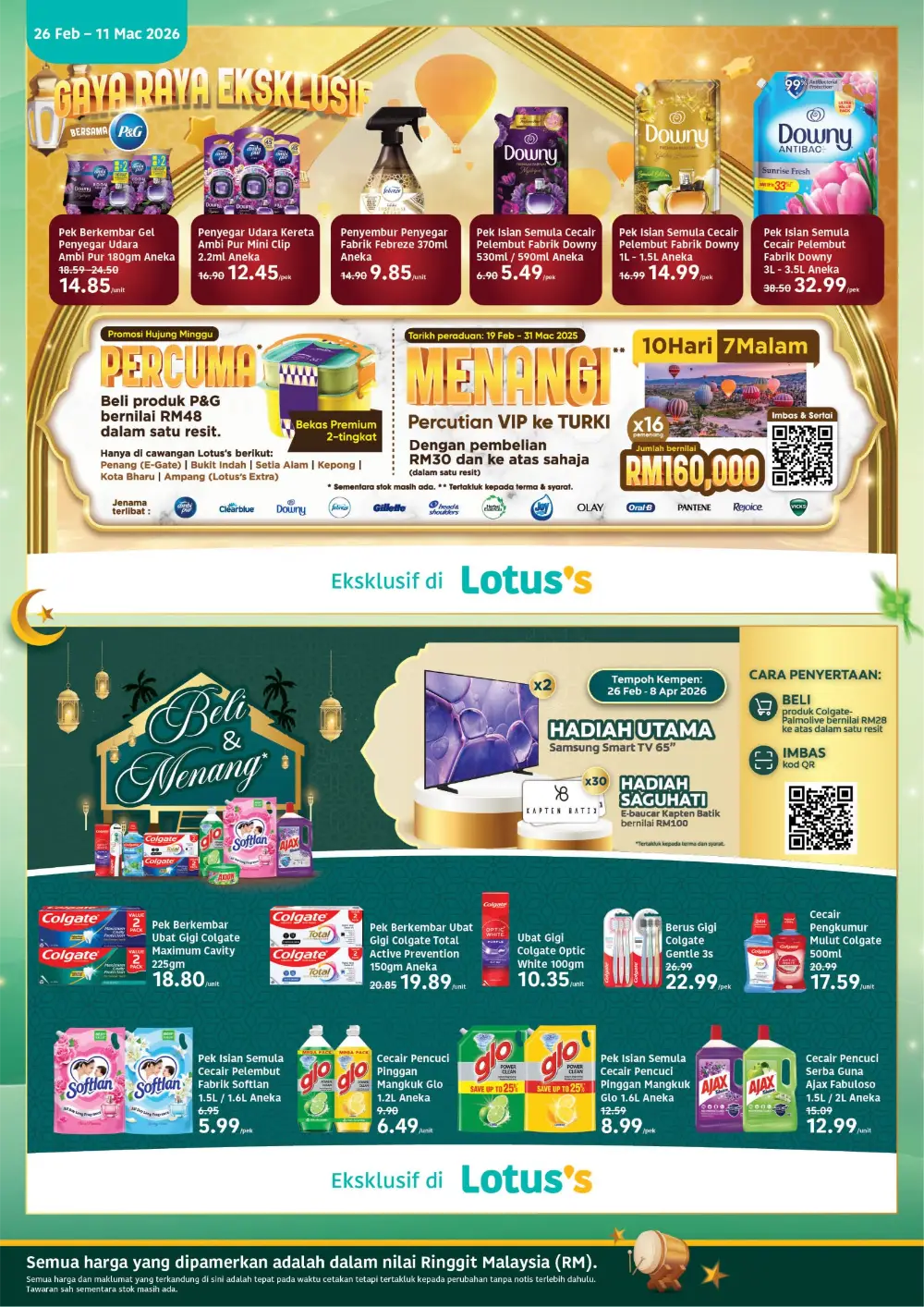 Raya 2026 Grocery & Kitchenware Offers | Weekly Promotion