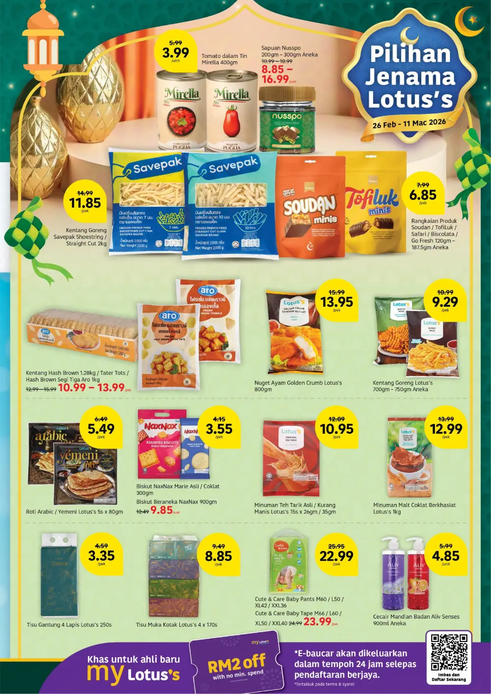 Raya 2026 Grocery & Kitchenware Offers | Weekly Promotion