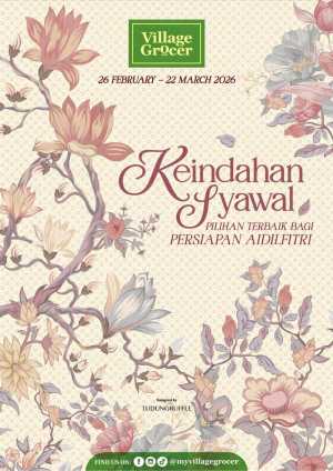 Raya Hampers & Grocery Deals in Taman Melawati | 2026 Aidilfitri Specials In Village Grocer Kuala Lumpur,Johor,Penang,Selangor