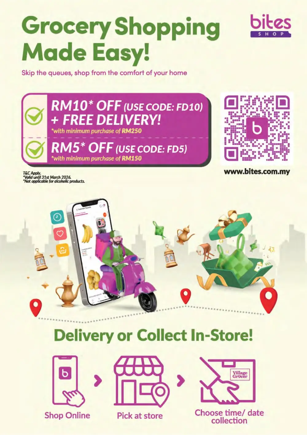 Raya Hampers & Grocery Deals in Taman Melawati | 2026 Aidilfitri Specials