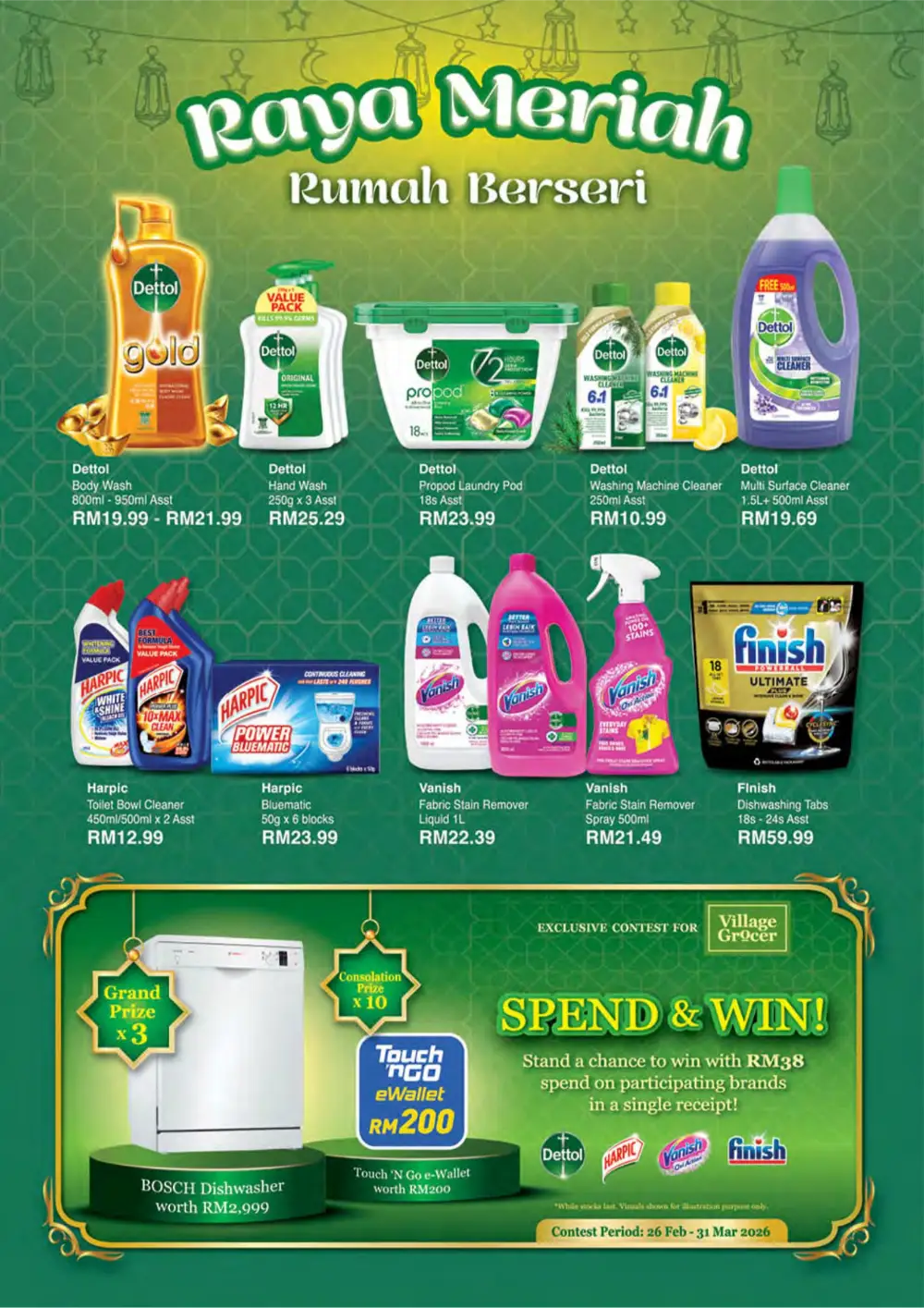 Raya Hampers & Grocery Deals in Taman Melawati | 2026 Aidilfitri Specials