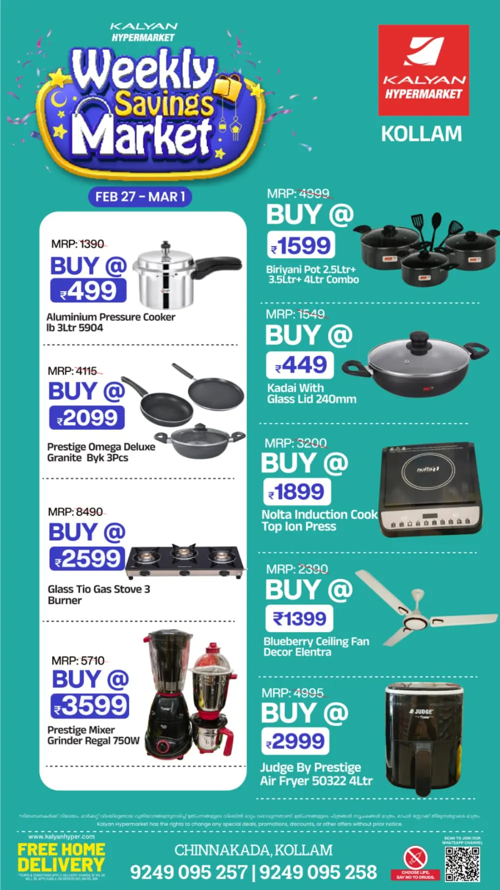 Kalyan Hypermarket Kollam | Weekly Savings & Offers Feb 27 - Mar 1