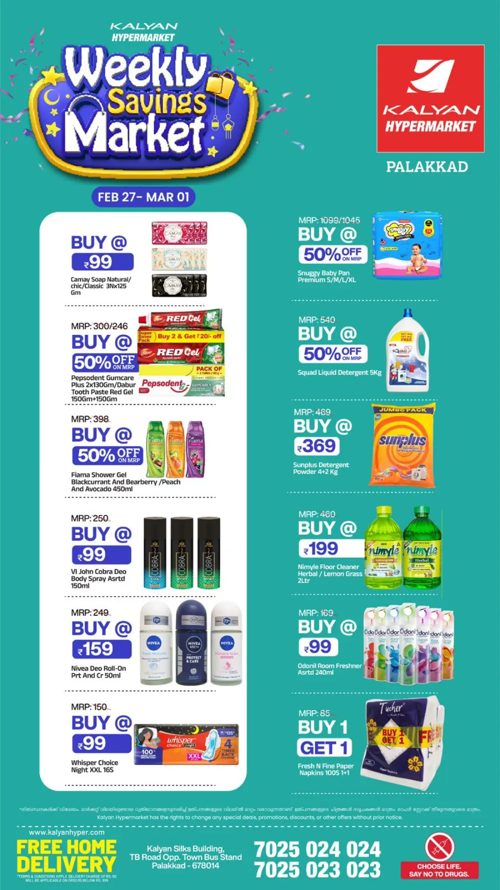 Kalyan Hypermarket Palakkad | Weekly Savings Market Offers