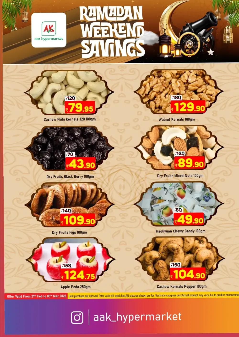 Weekend Grocery Deals & Ramadan Offers in Tirur