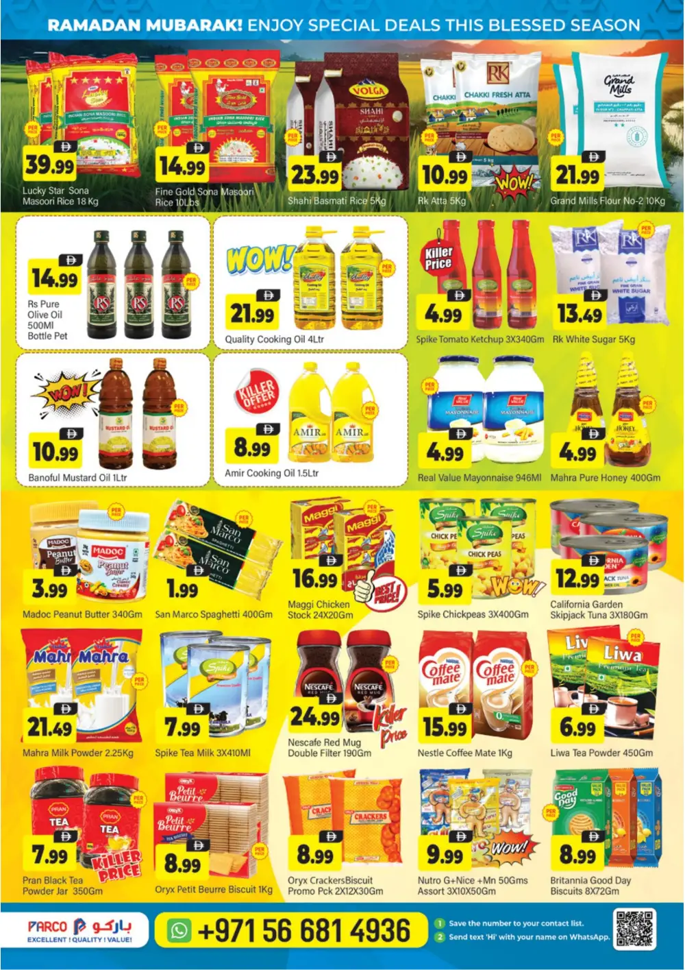 Parco Hypermarket Ramadan Picks Offers | Workers City-2 | Feb 26 – Mar 01