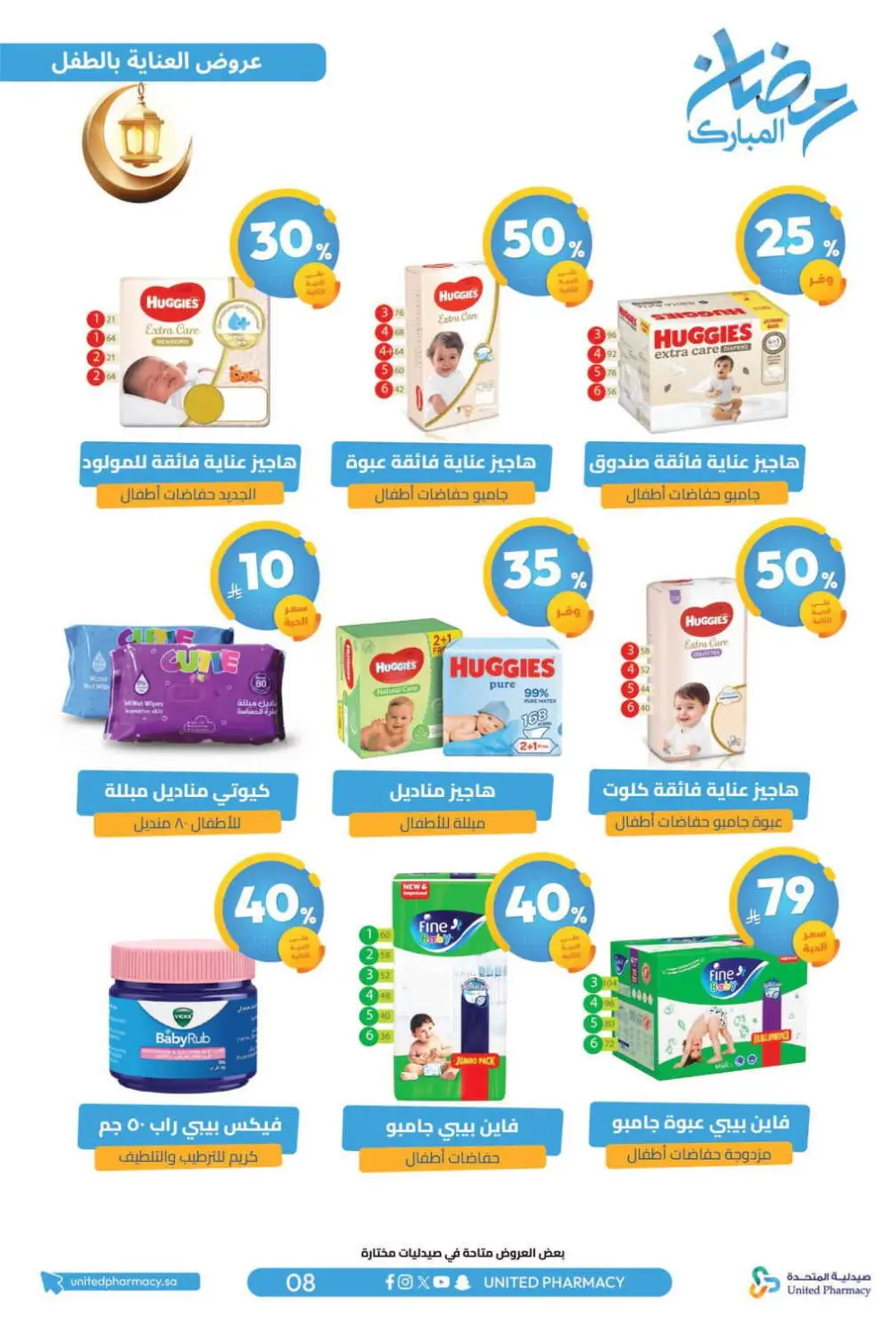 Ramadan Offers 2026 | United Pharmacy KSA - Ends March 8 | Up to 70% Off