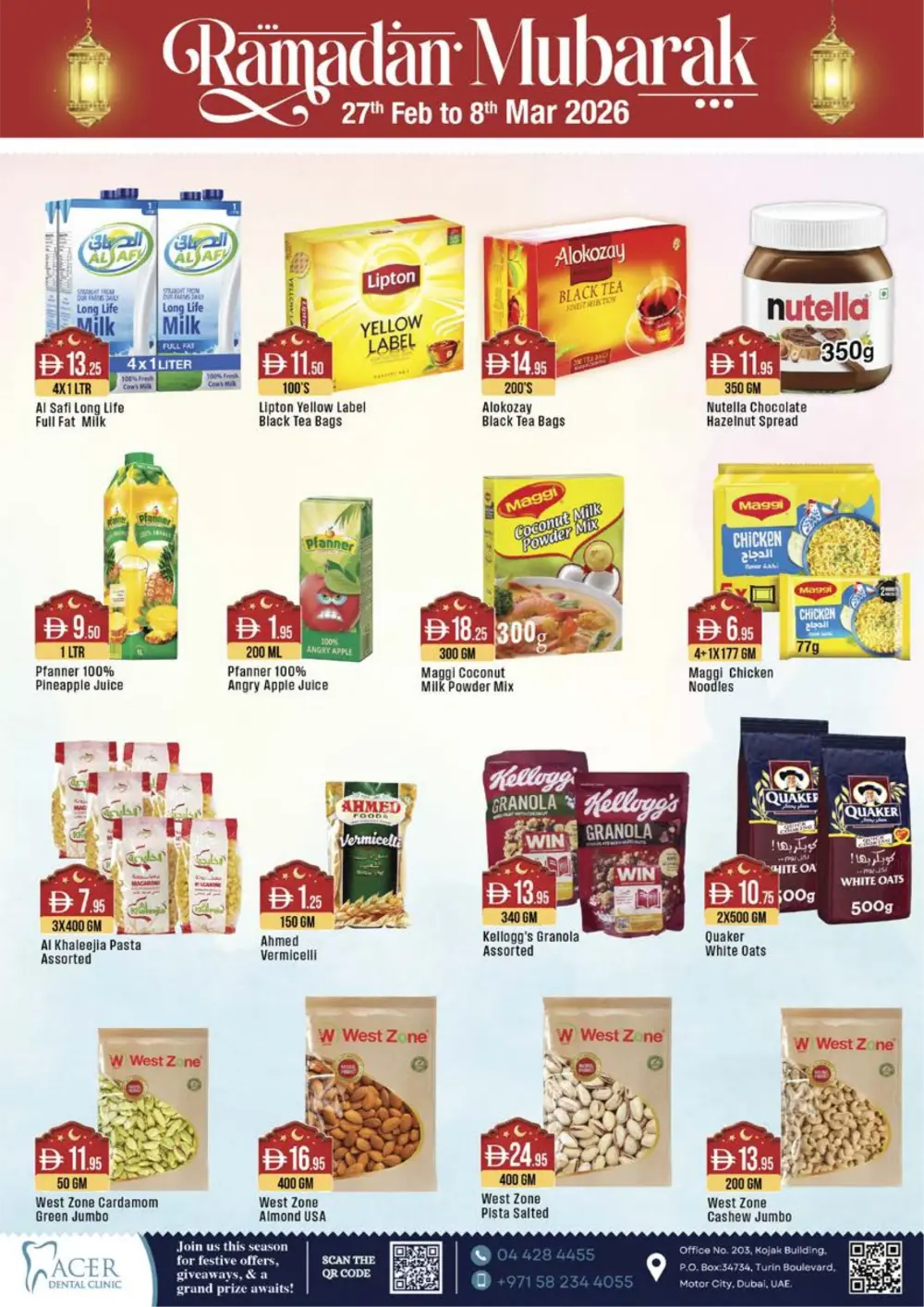 Ramadan Deals: West Zone Supermarket | Ends March 8th