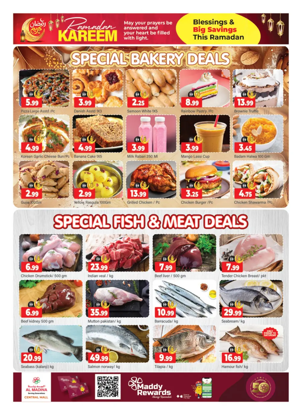 Ramadan Kareem Offers at Al Madina Hypermarket Central Mall | Valid Feb 27 - Mar 01