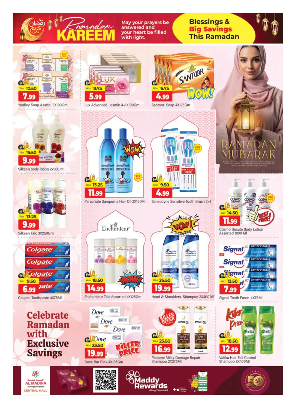 Ramadan Kareem Offers at Al Madina Hypermarket Central Mall | Valid Feb 27 - Mar 01