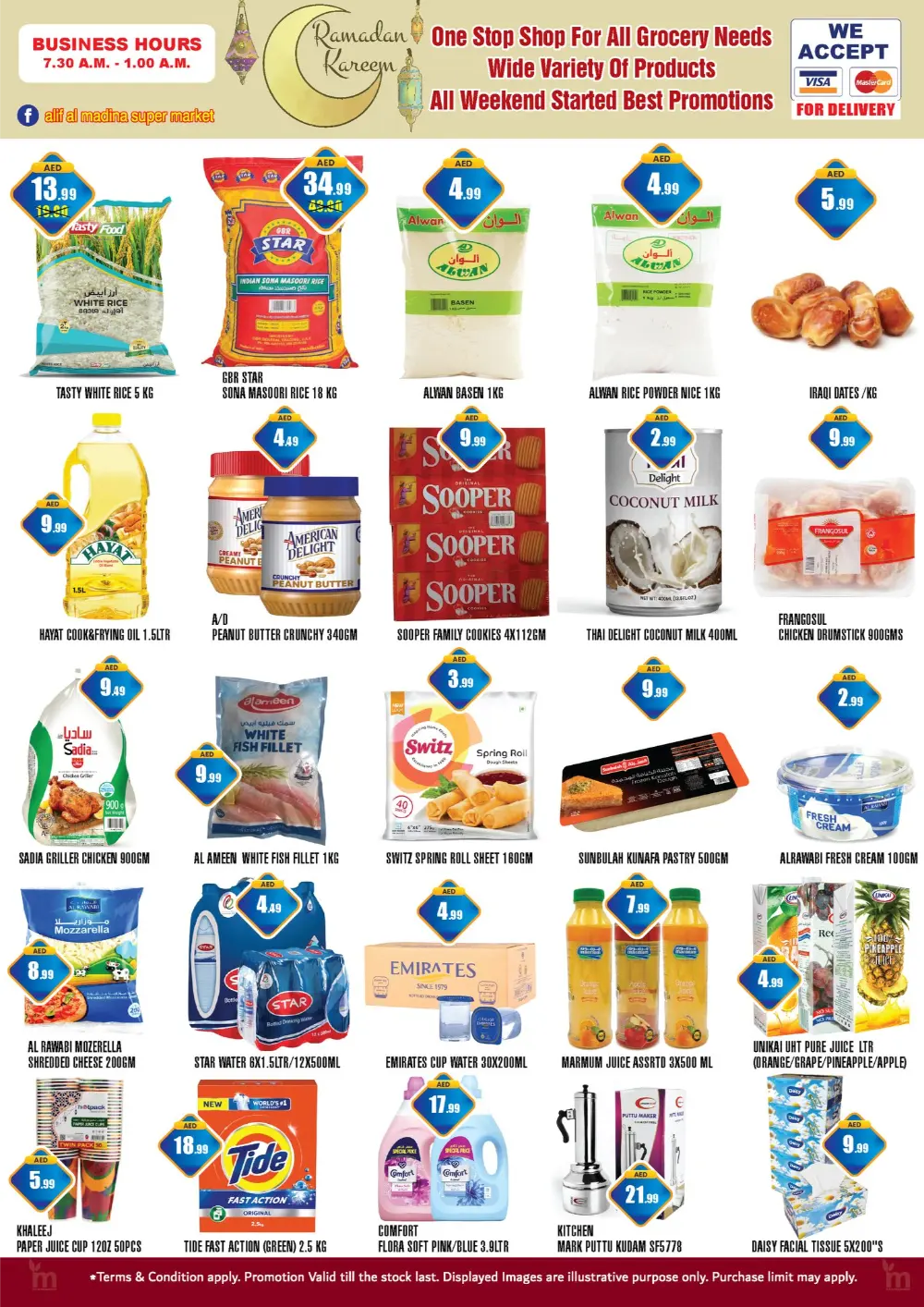 Ramadan Deals: Rice & Groceries | Alif Al Madina Russia V | Ends Mar 1