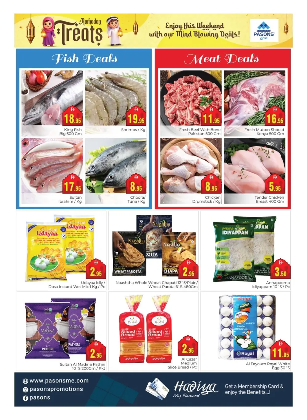 Ramadan Treats: Pasons Supermarket Offers | Expires Mar 1