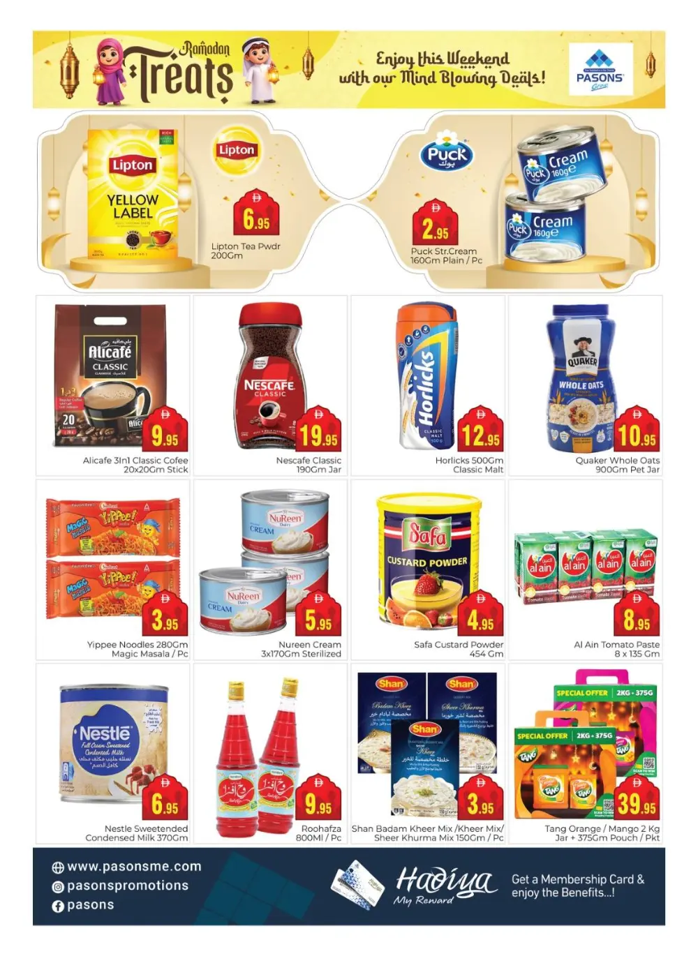 Ramadan Treats: Pasons Supermarket Offers | Expires Mar 1