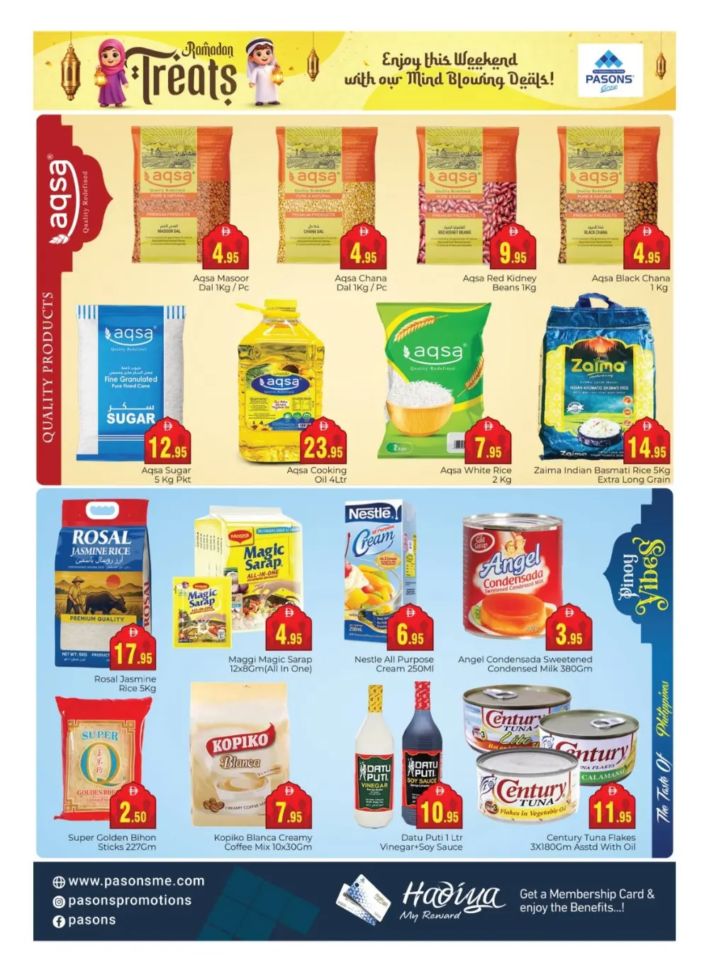 Ramadan Treats: Pasons Supermarket Offers | Expires Mar 1