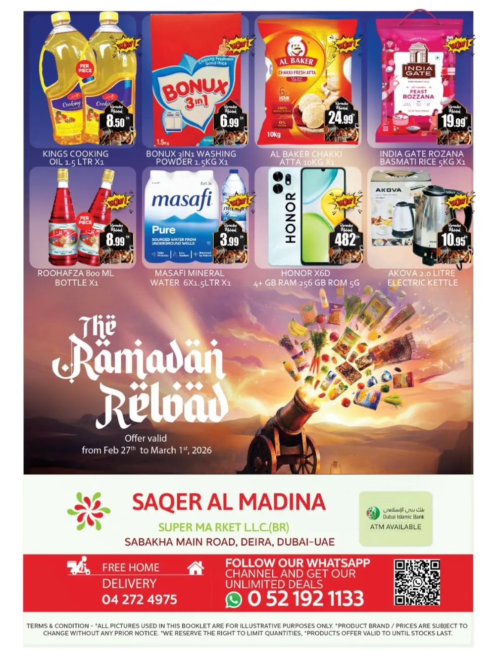 Ramadan Treats: Saqer Al Madina Offers | Valid Until Mar 1