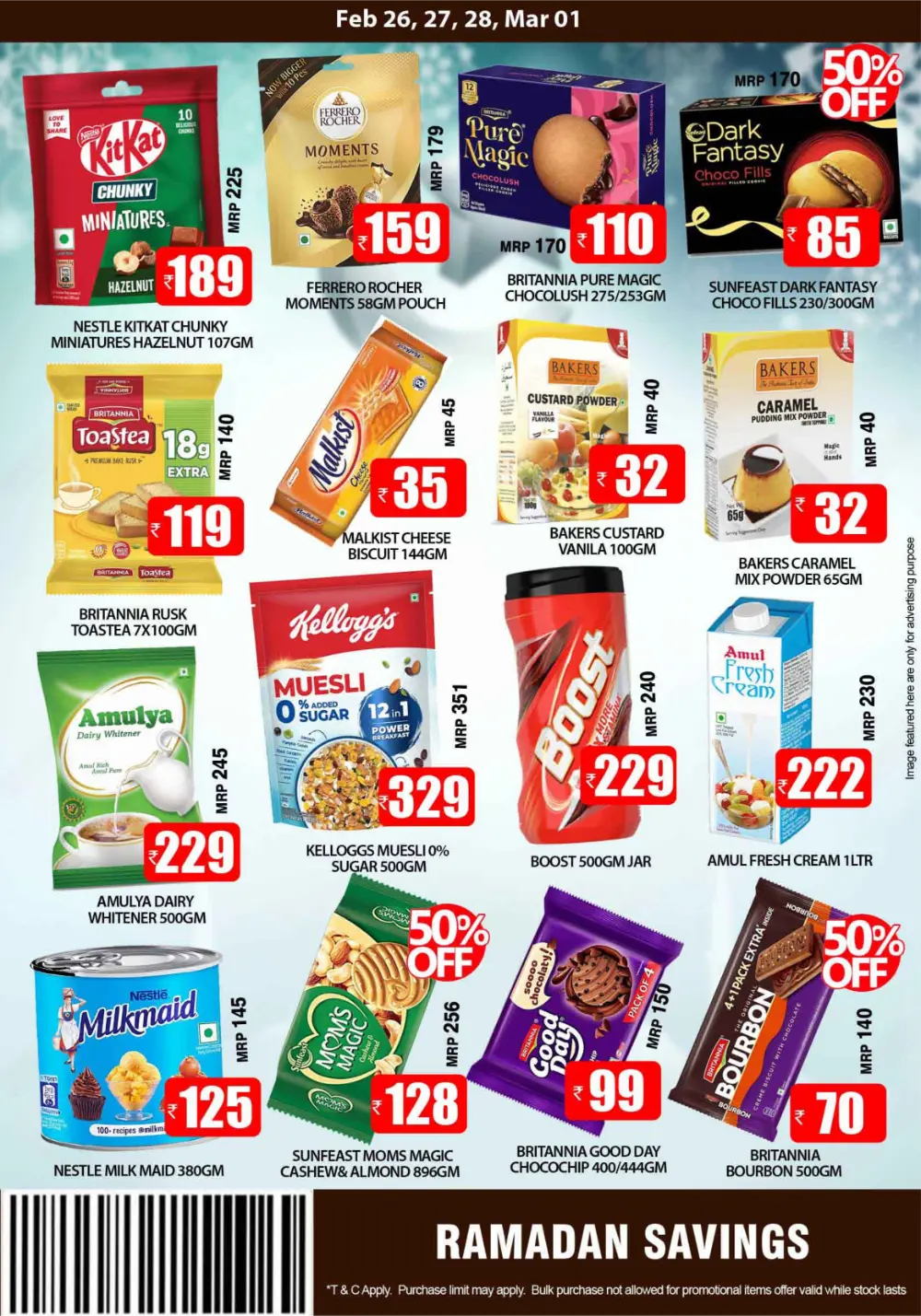 Ramadan Savings Sale at Smile Hypermarket Varam | Ends March 01