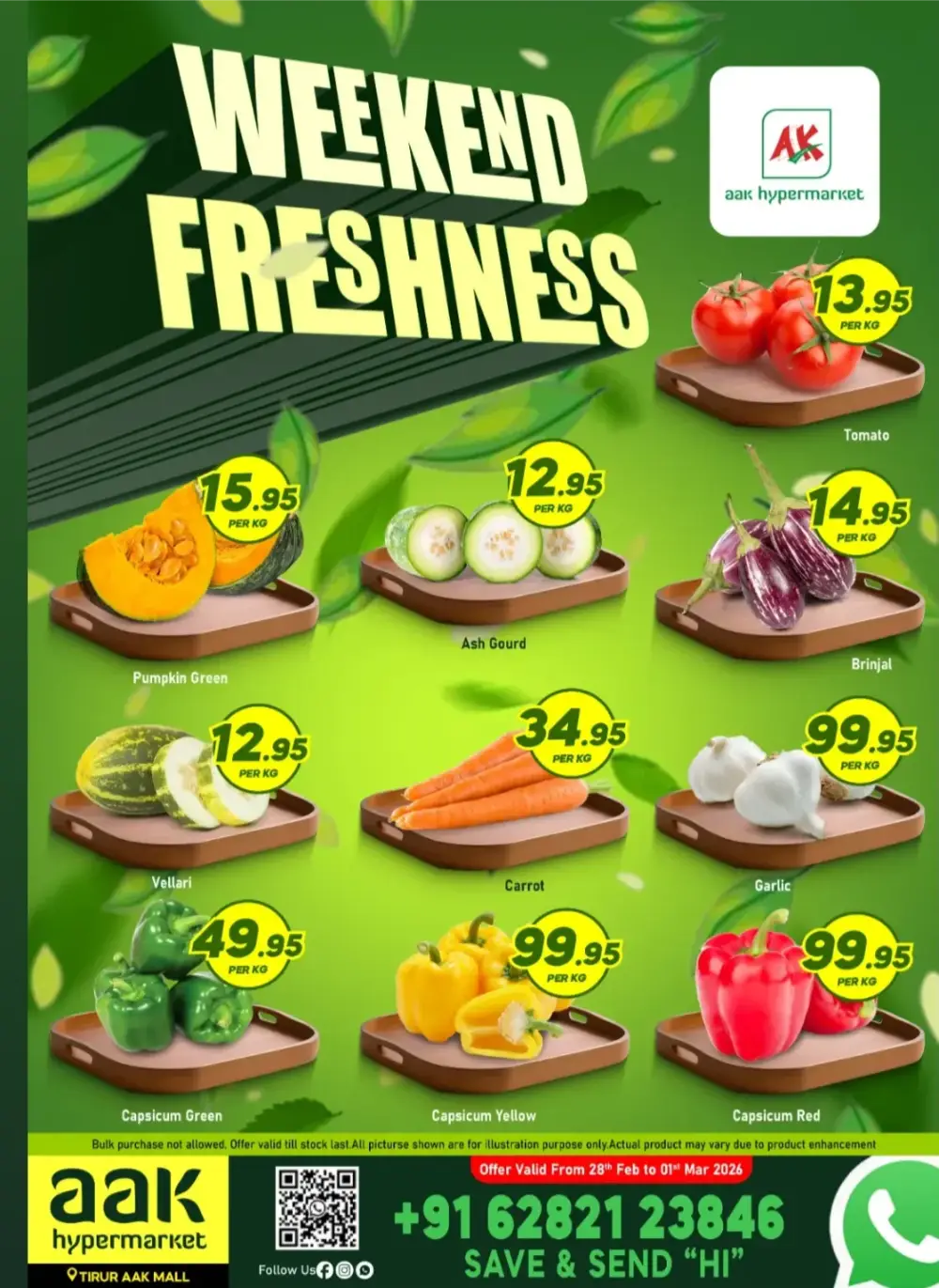 Weekend Fresh Deals