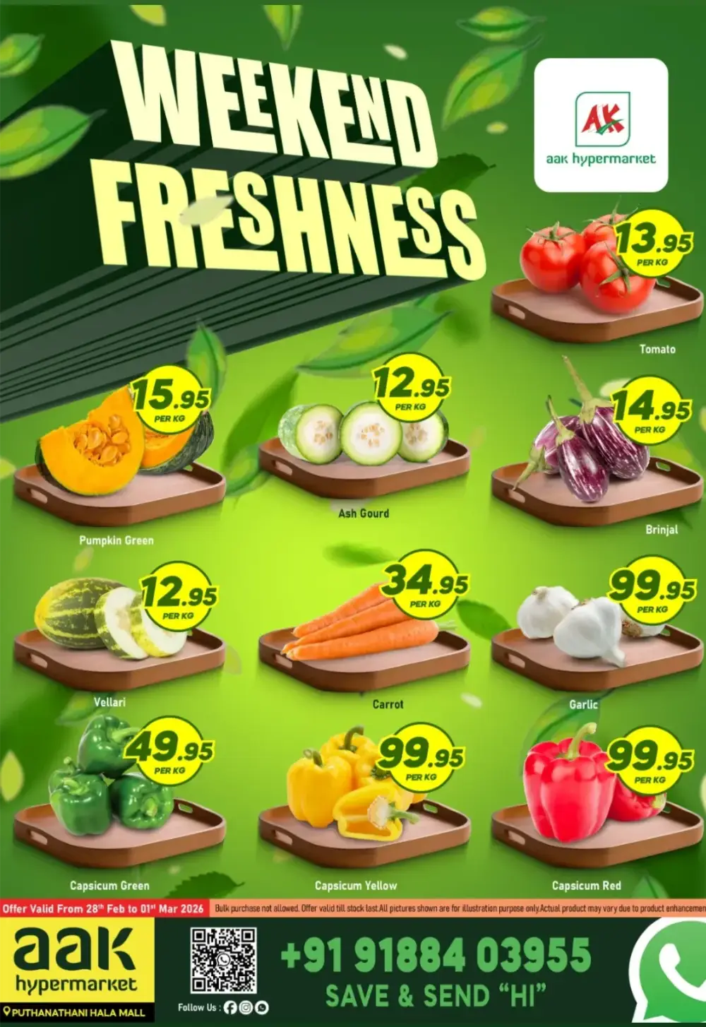 Weekend Fresh Deals