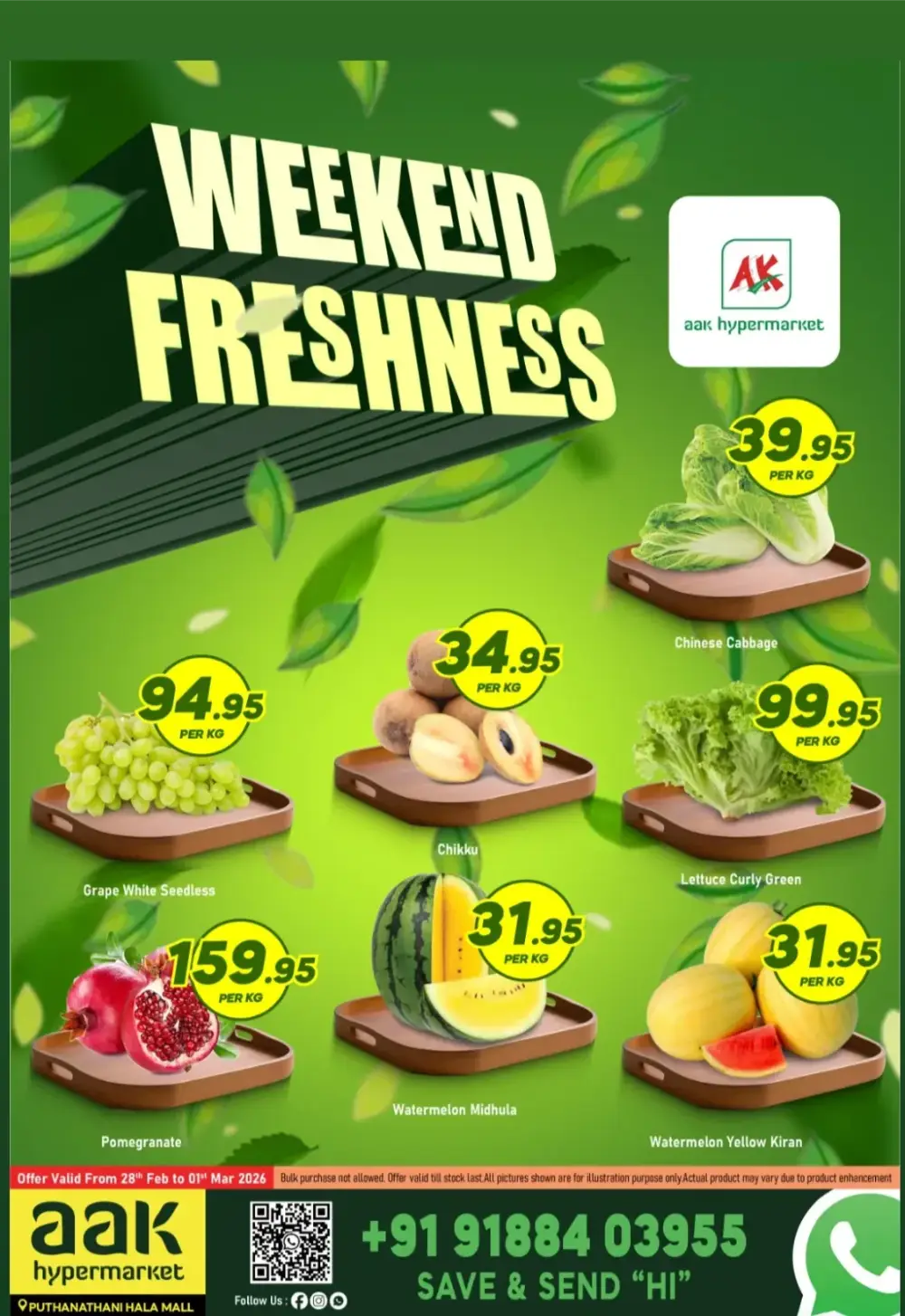 Weekend Fresh Deals