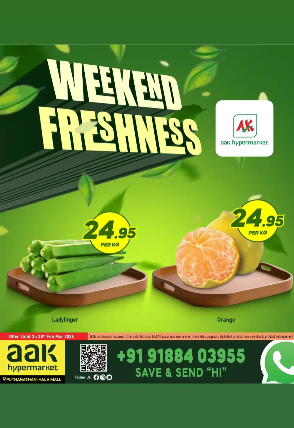Weekend Fresh Deals