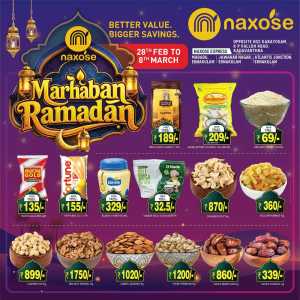 Naxose Ramadan Offers Kadavanthra | Valid till 8th March In Naxose Ernakulam