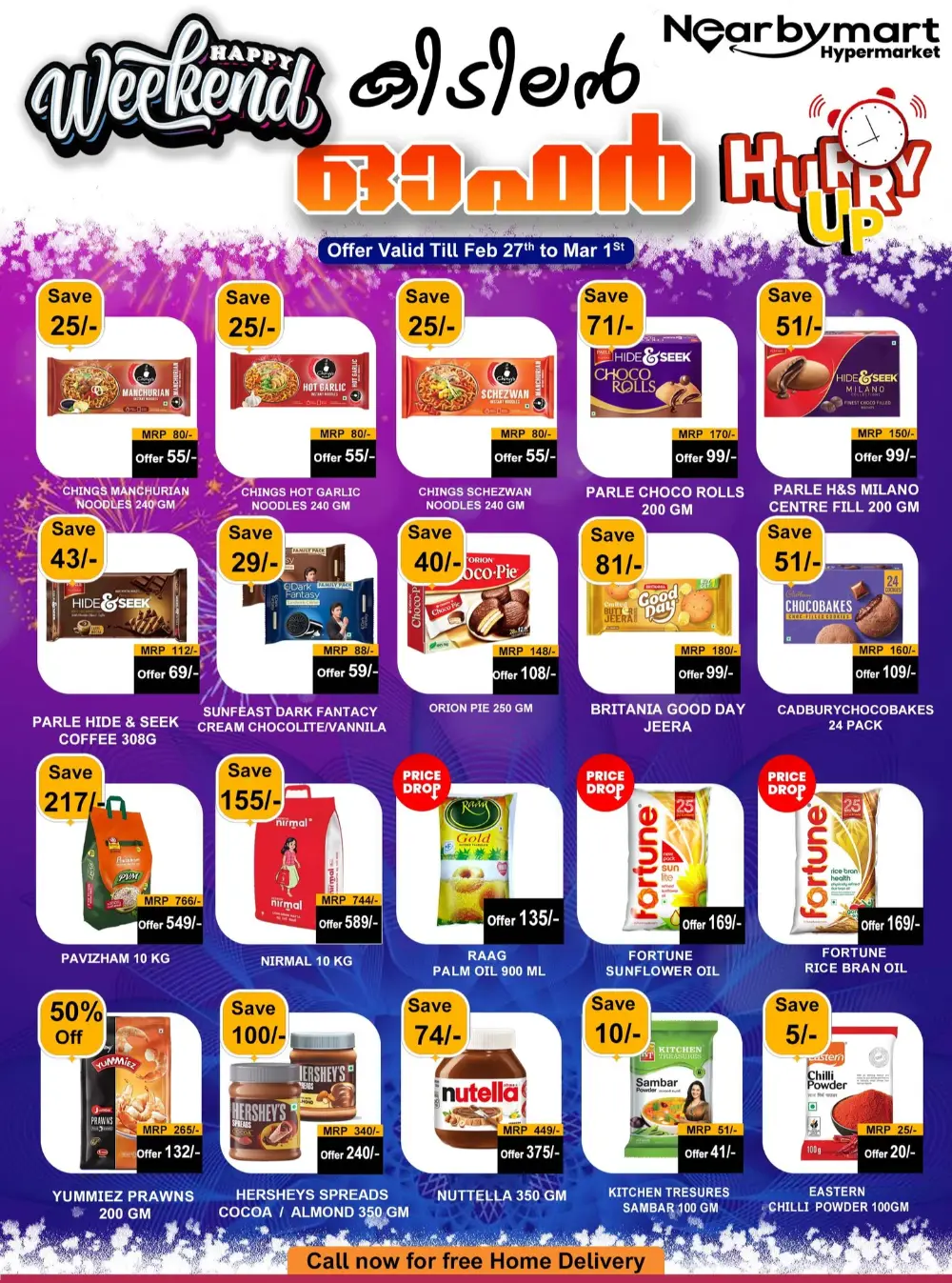 Weekend Sale at Nearbymart Kottayam