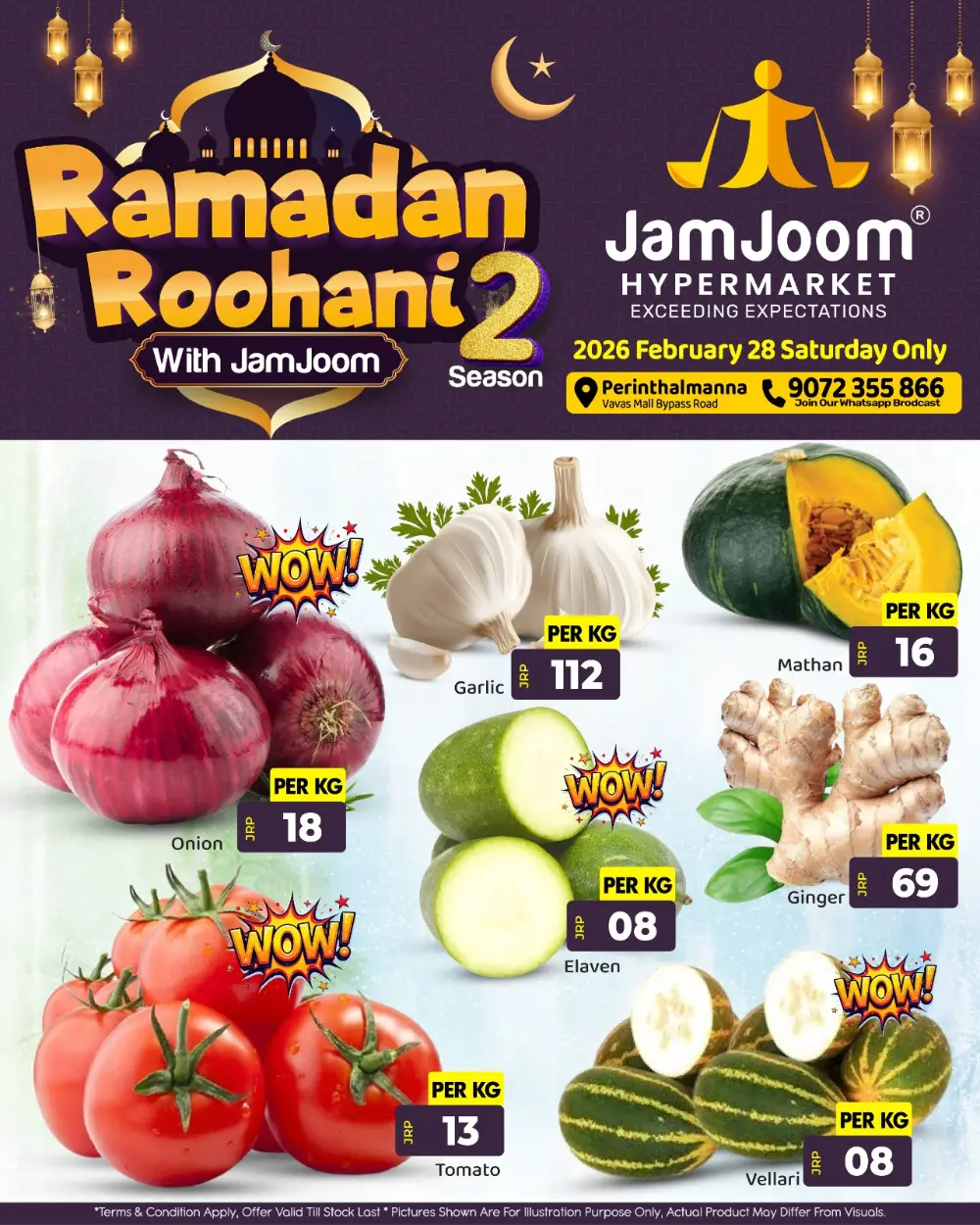 Fresh Vegetable & Fruit Offers