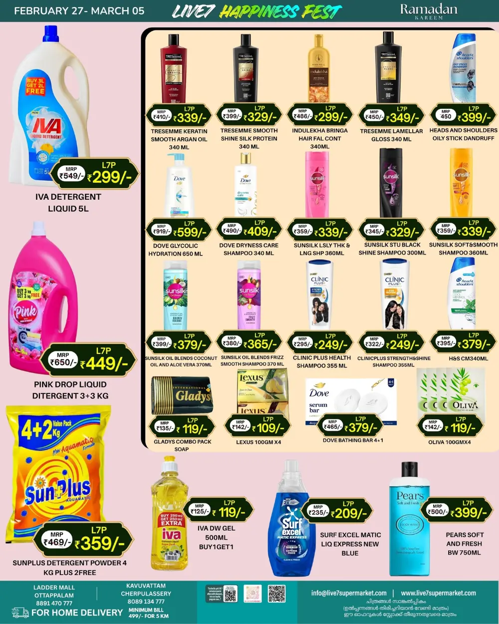 Live 7 Happiness Fest: Massive Deals Until Mar 5