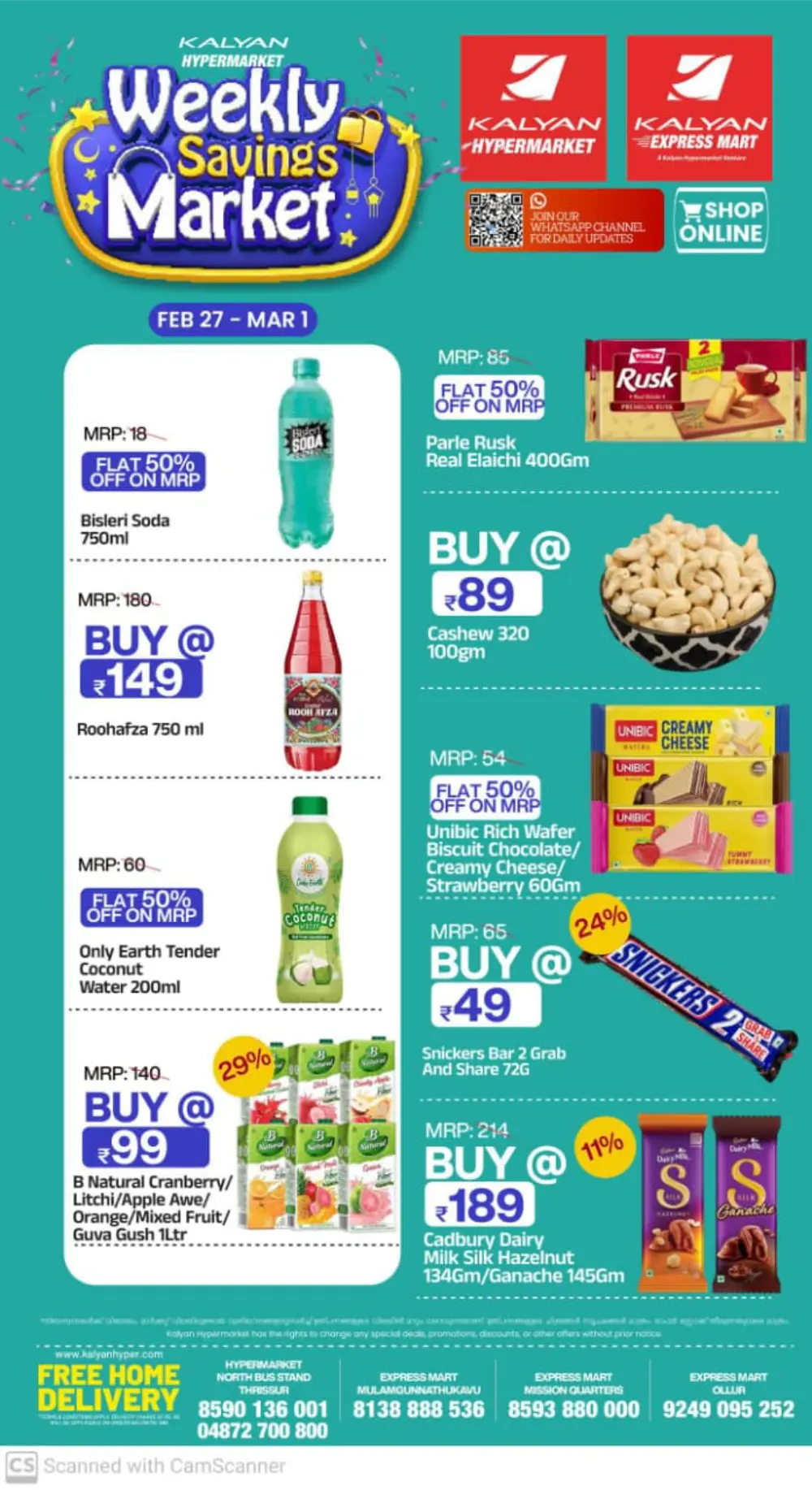 Kalyan Hypermarket Deals: 50% Off & More