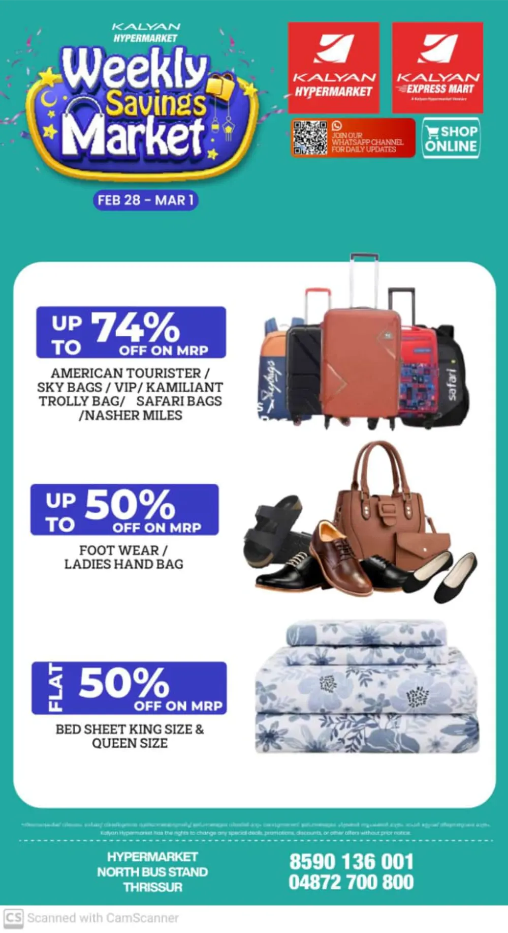 Kalyan Hypermarket Deals: 50% Off & More