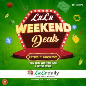 Lulu Weekend Deals - Kottiyam | Exp. 1st March In Lulu Hypermarket Kollam