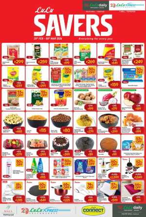 LuLu Savers Offers: Hilite Mall Thrissur | Ends Mar 8 In Lulu Hypermarket Thrissur