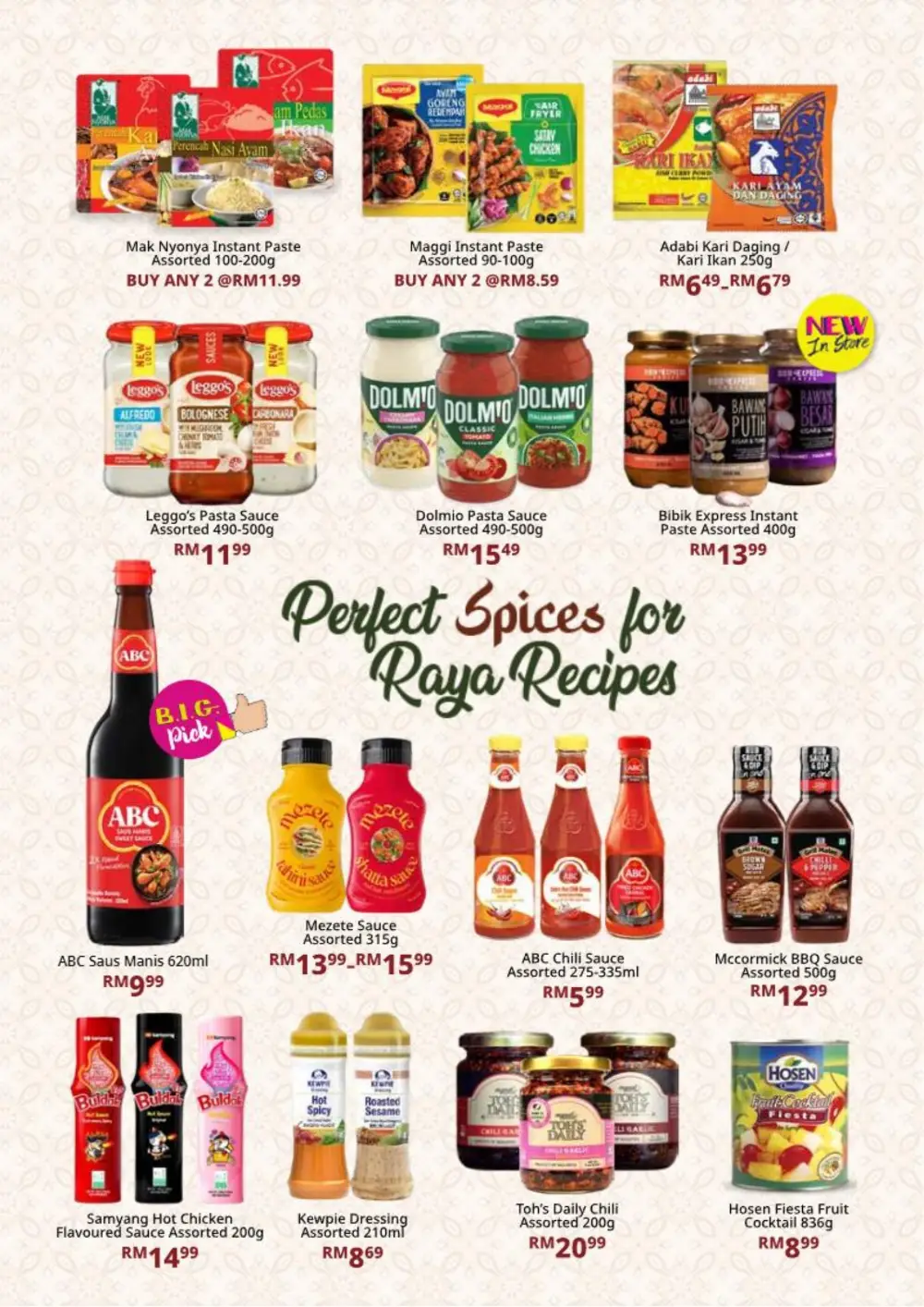 Raya Promotion 2026: Fresh Produce & Discounts | B.I.G. Malaysia