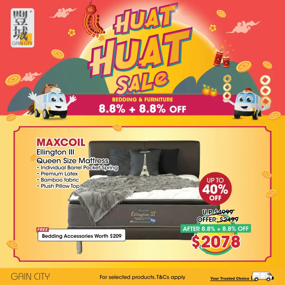 Gain City Huat Huat Sale - Electronics Deals in Singapore