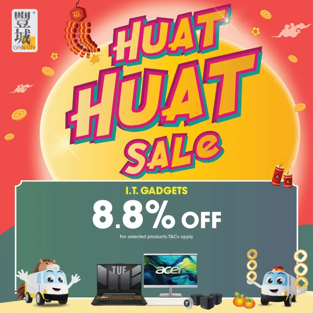 Gain City Huat Huat Sale - Electronics Deals in Singapore