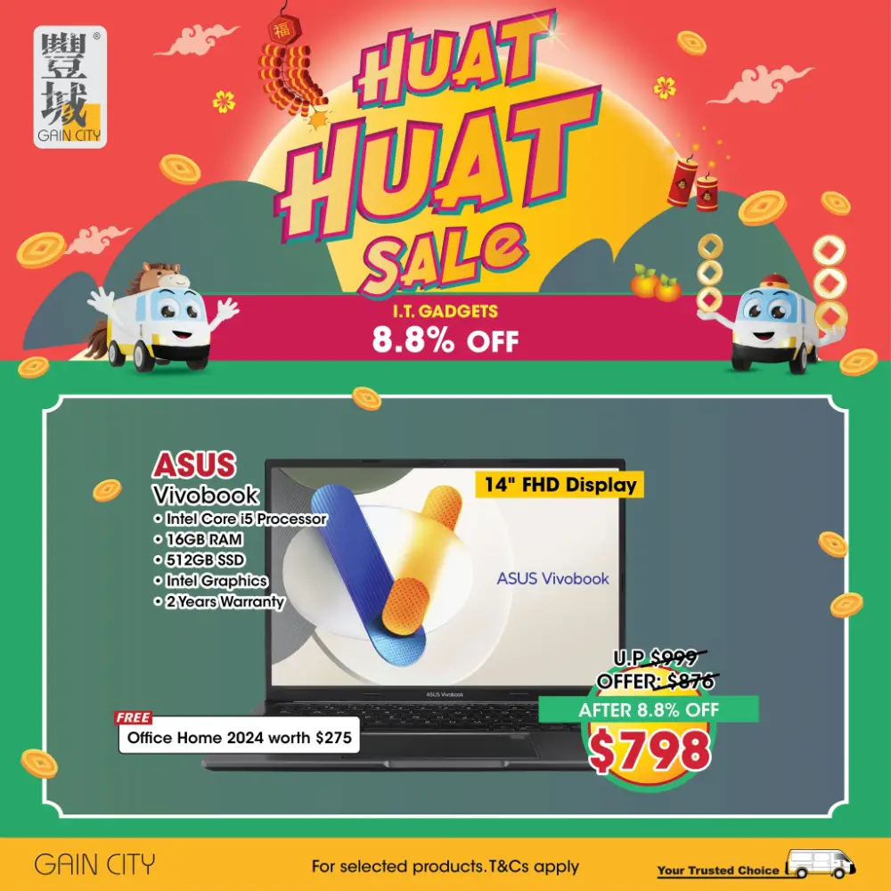 Gain City Huat Huat Sale - Electronics Deals in Singapore