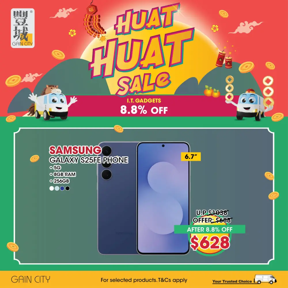 Gain City Huat Huat Sale - Electronics Deals in Singapore
