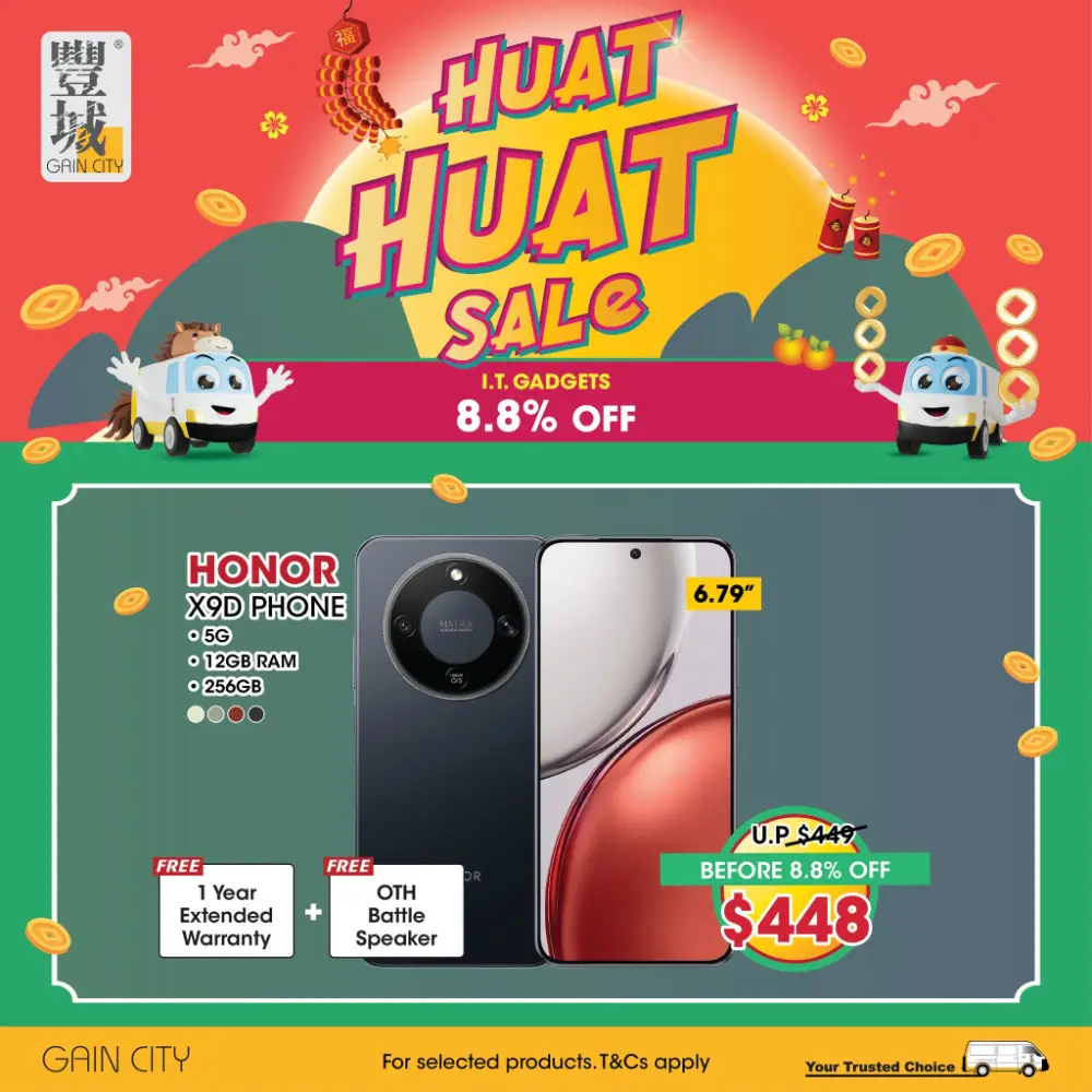 Gain City Huat Huat Sale - Electronics Deals in Singapore