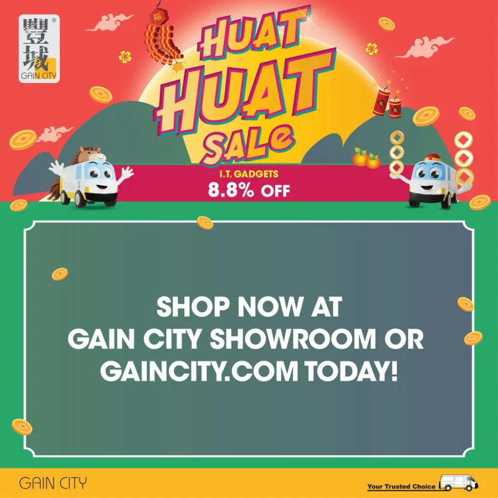 Gain City Huat Huat Sale - Electronics Deals in Singapore