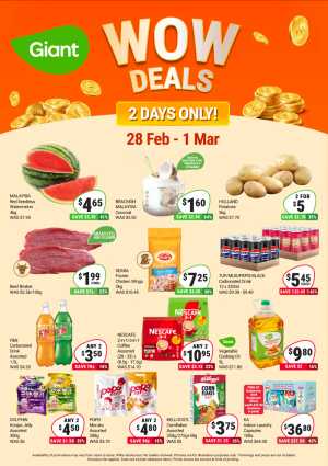 Giant Singapore WOW Deals Expire 1 Mar In Giant Singapore