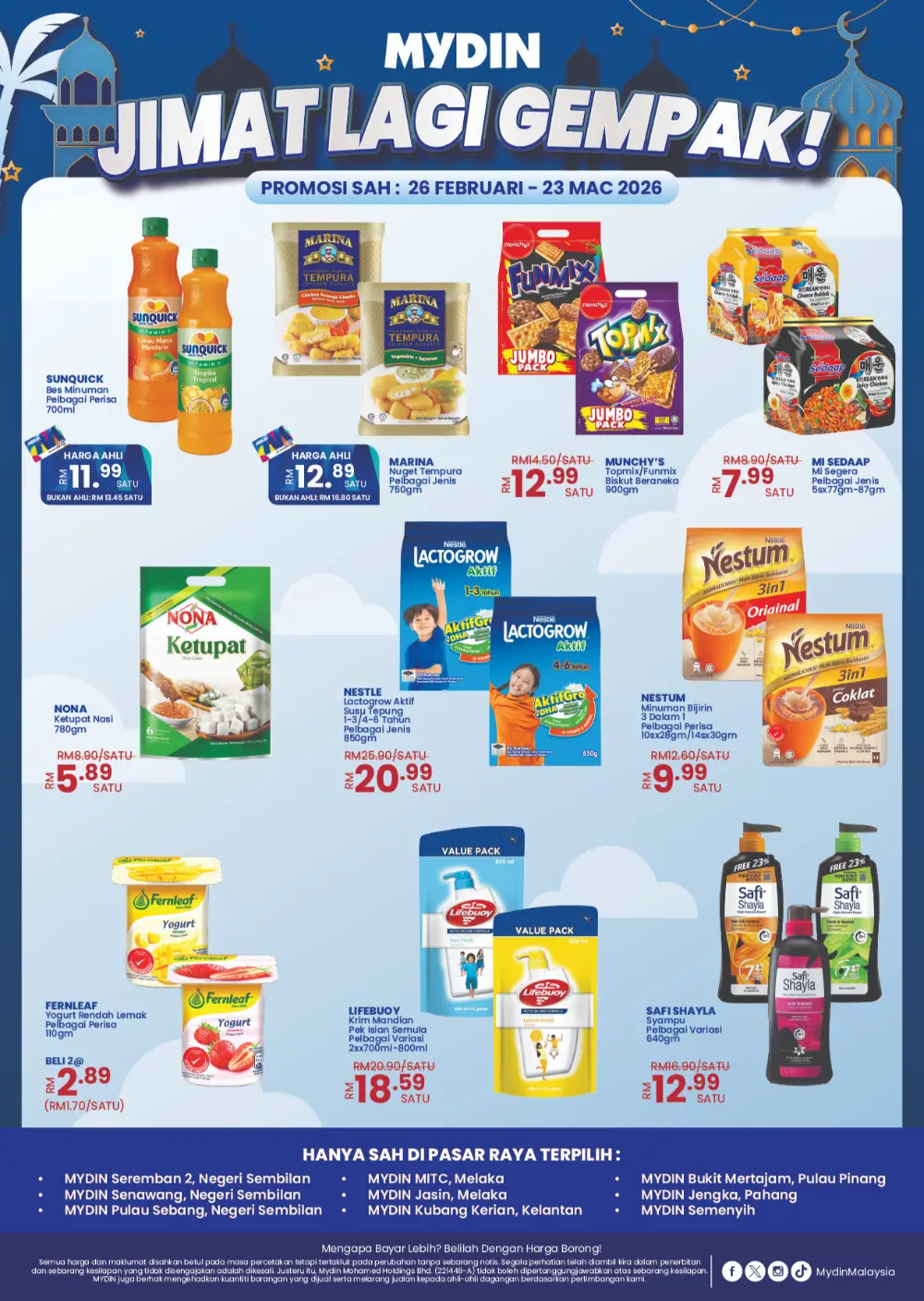 Mydin Promo: Best Prices Till 23 March 2026