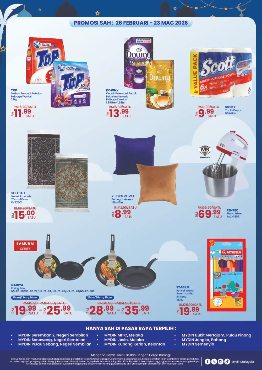 Mydin Promo: Best Prices Till 23 March 2026