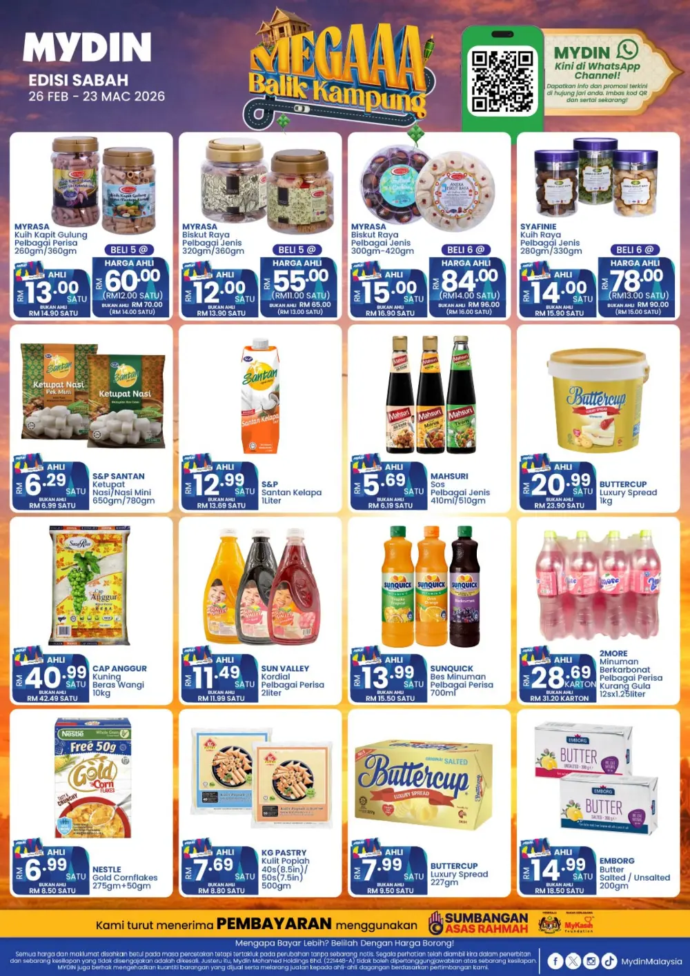 Mydin Sabah Promotion: Megaaa Balik Kampung Deals Until 23 March 2026