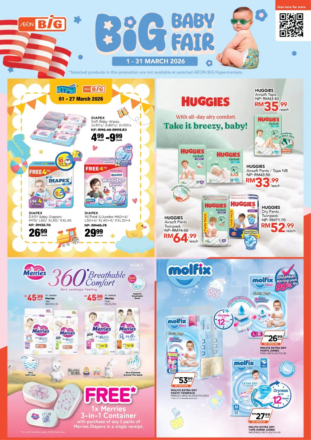 AEON BiG Baby Fair Promotion Malaysia March 2026 Ends 31 Mar