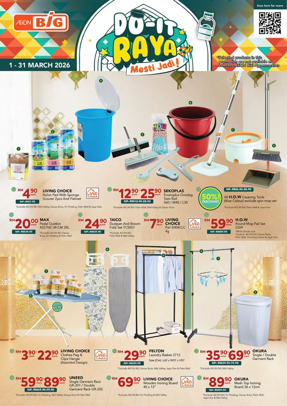 AEON BiG Raya Deals 2026 - Malaysia Ends March 31