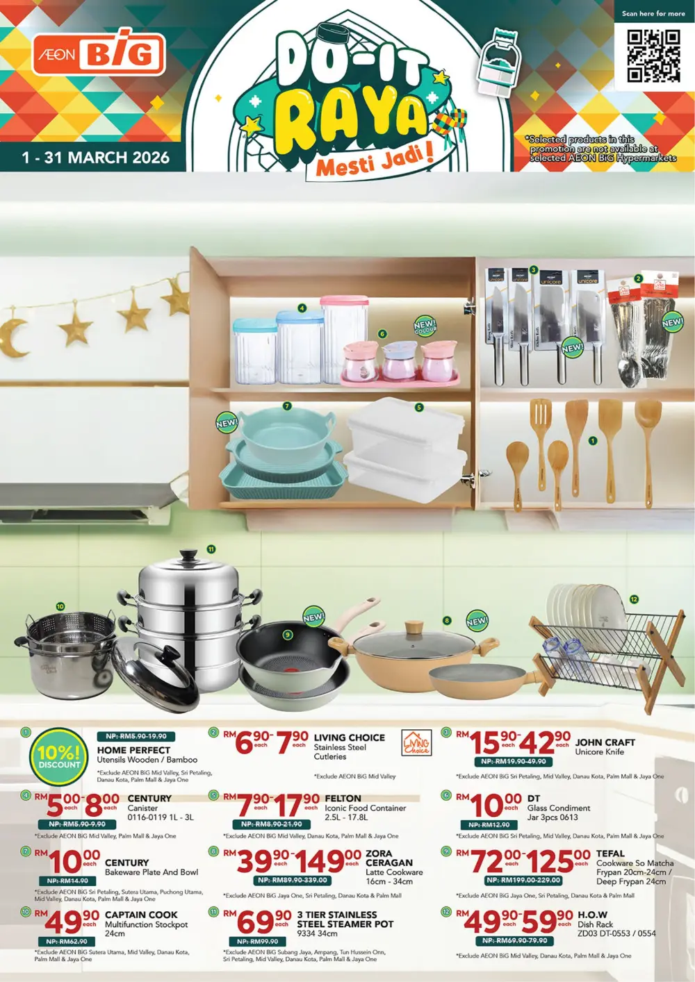 AEON BiG Raya Deals 2026 - Malaysia Ends March 31