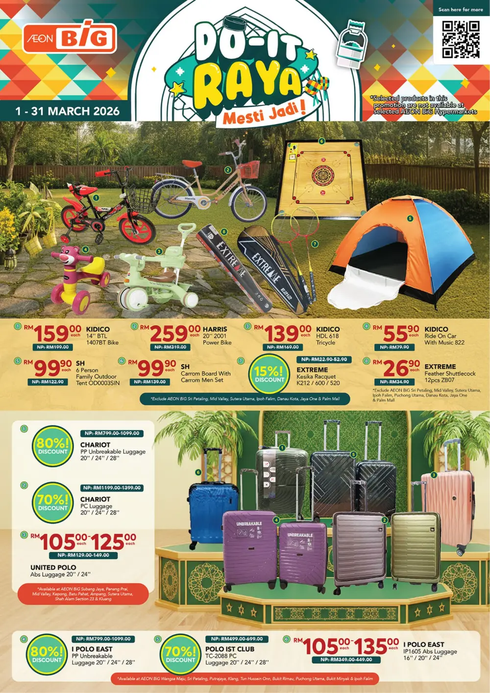 AEON BiG Raya Deals 2026 - Malaysia Ends March 31