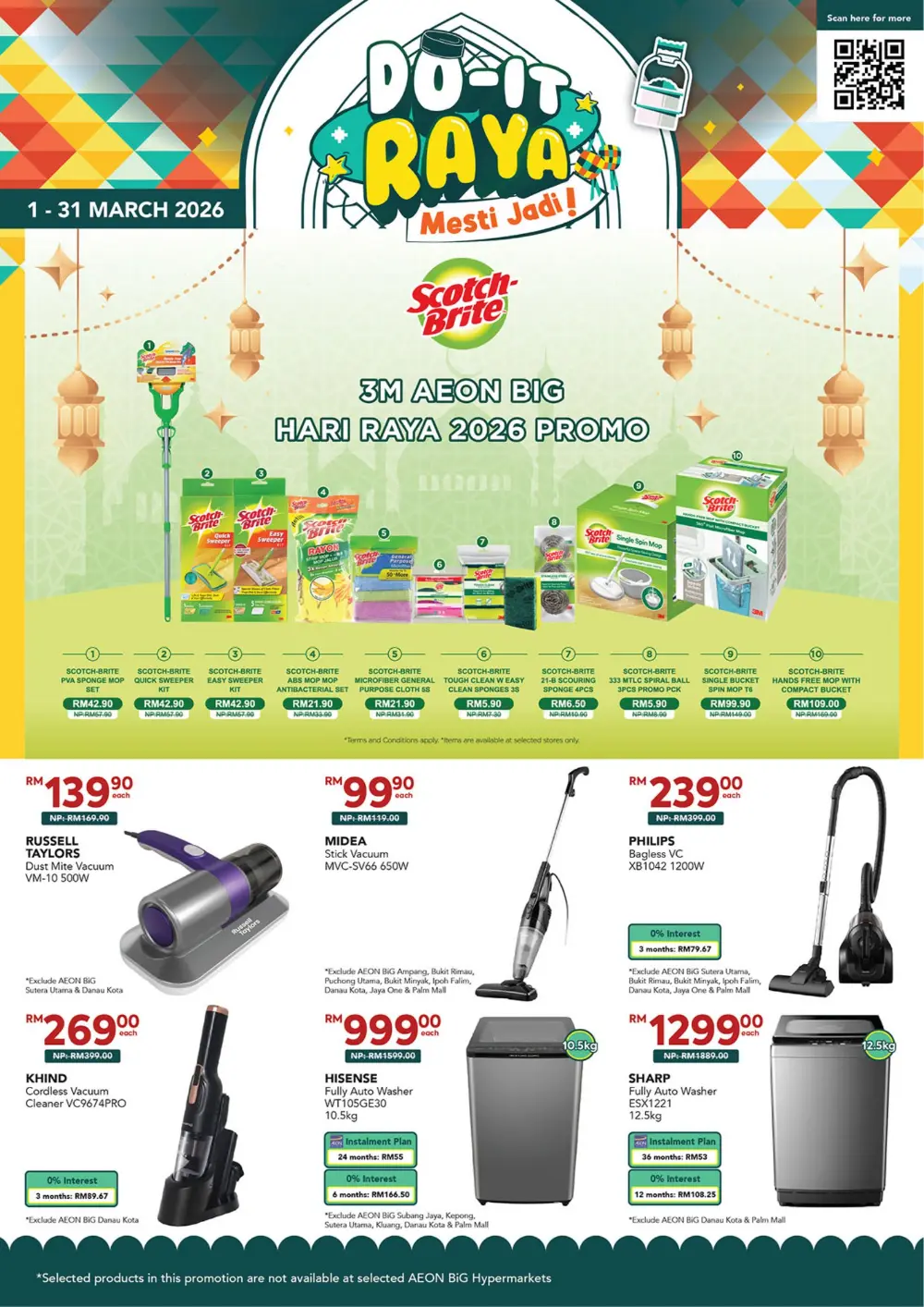 AEON BiG Raya Deals 2026 - Malaysia Ends March 31