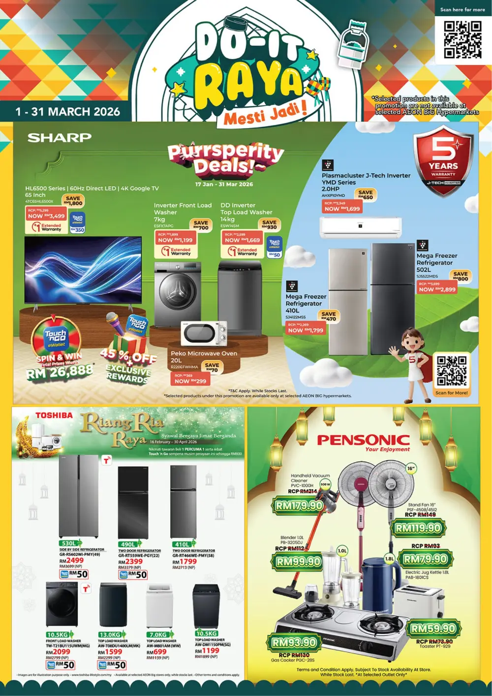 AEON BiG Raya Deals 2026 - Malaysia Ends March 31